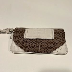 Coach wristlet, smaller size